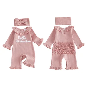 "Hello, I'm new here" 2 pc. outfit
