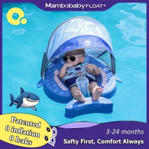Infant Pool float with sun shade